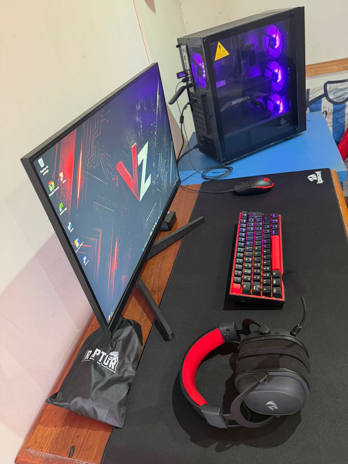PC armada y setup realizado por VZ Informática